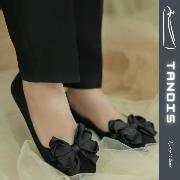 کالج زنانه تندیس مدل ارغوان رنگ مشکی - تصویر 12